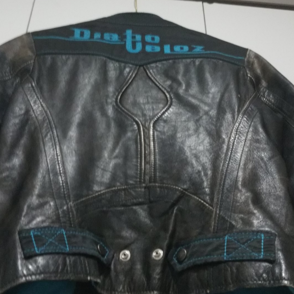 Diesel Diabo RARE Leather Jacket - Picture 5 of 8